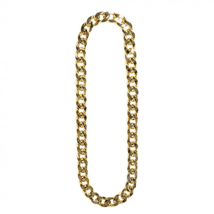 Feestbazaar Pooier ketting goud