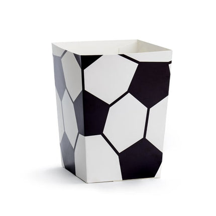 Feestbazaar Popcorn bakjes voetbal (6st)