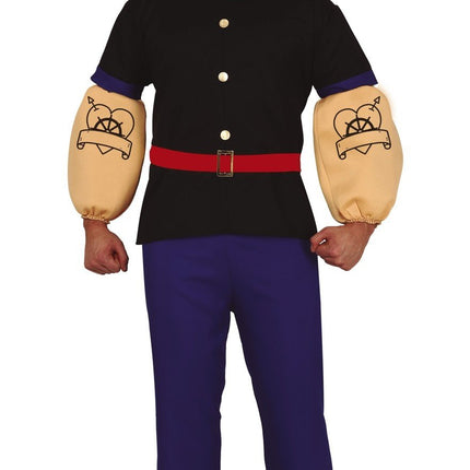 Feestbazaar Popeye the Sailerman kostuum