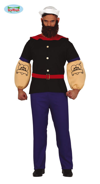 Feestbazaar Popeye the Sailerman kostuum