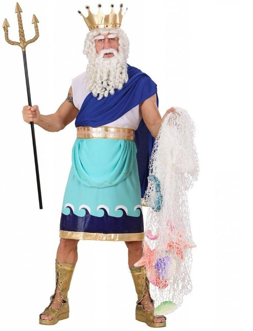 Feestbazaar Poseidon kostuum man