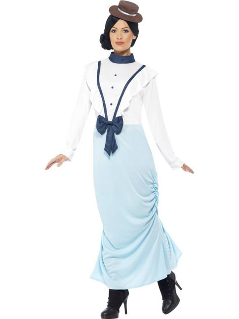 Feestbazaar Posh Victoriaanse dame kostuum