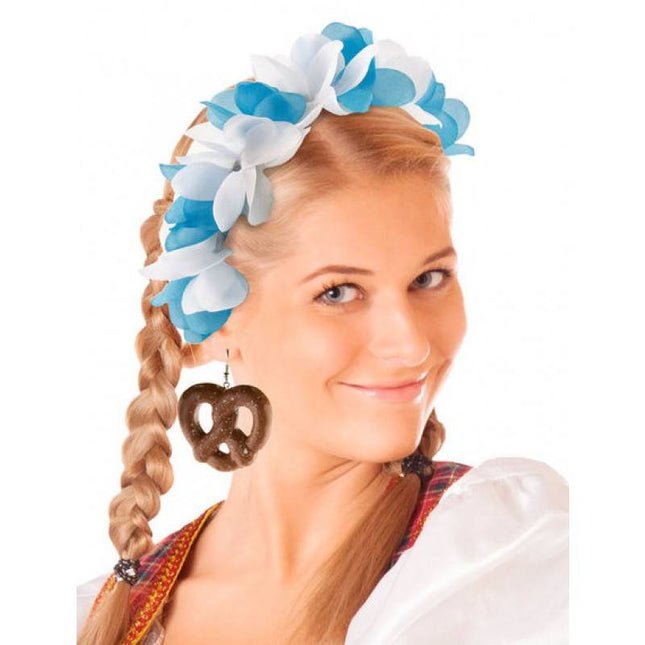 Feestbazaar Pretzel oorbellen Oktoberfest