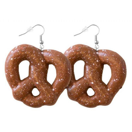 Feestbazaar Pretzel oorbellen Oktoberfest