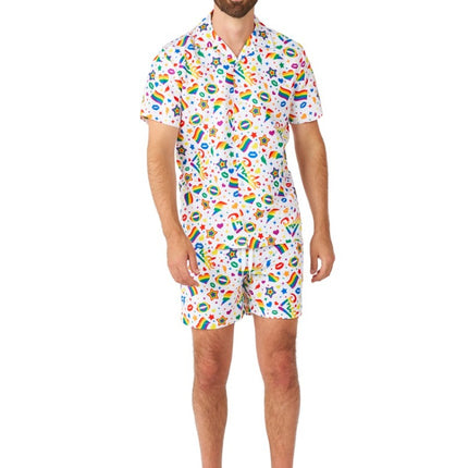 Feestbazaar Pride Rainbow Iconen Outfit Suitmeister