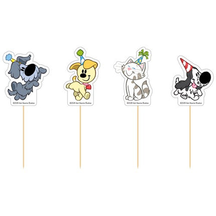 Feestbazaar Prikkers Woezel & Pip Party (12st)