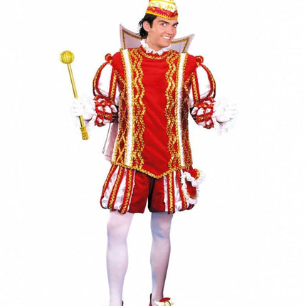 Feestbazaar Prins Carnaval Kostuum Hugo Deluxe