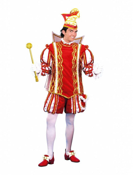 Feestbazaar Prins Carnaval Kostuum Hugo Deluxe