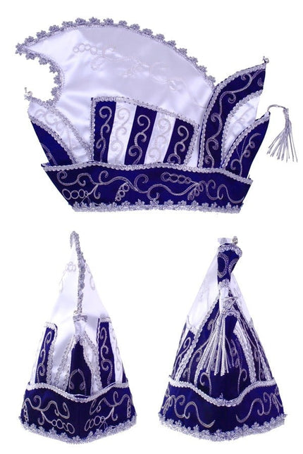 Feestbazaar Prins Carnaval Muts Blauw