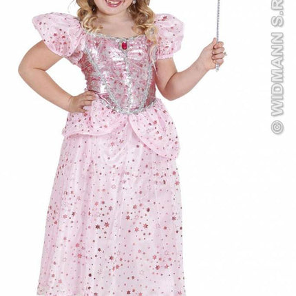Feestbazaar Prinses Fee kostuum pink