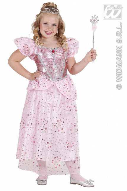 Feestbazaar Prinses Fee kostuum pink