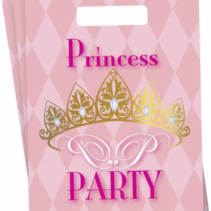 Feestbazaar Prinsessen Uitdeelzakjes Party 6 stuks