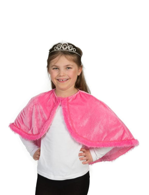Feestbazaar Prinsessencape Roze