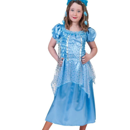 Feestbazaar Prinsessenjurk Aqua Kind