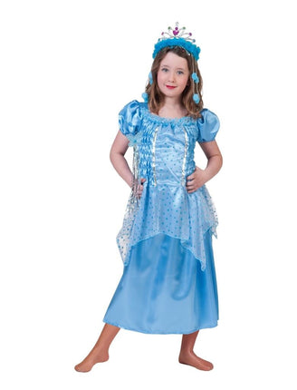 Feestbazaar Prinsessenjurk Aqua Kind