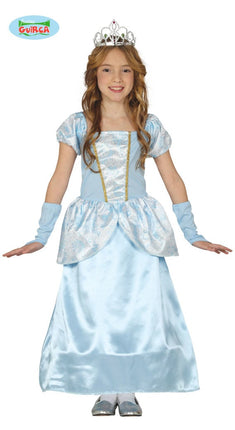 Feestbazaar Prinsessenjurk Isabella Blauw