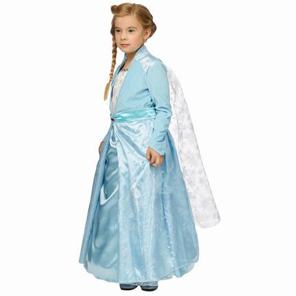 Feestbazaar Prinsessenjurk Sophie Blauw Premium