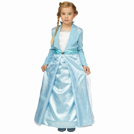 Feestbazaar Prinsessenjurk Sophie Blauw Premium