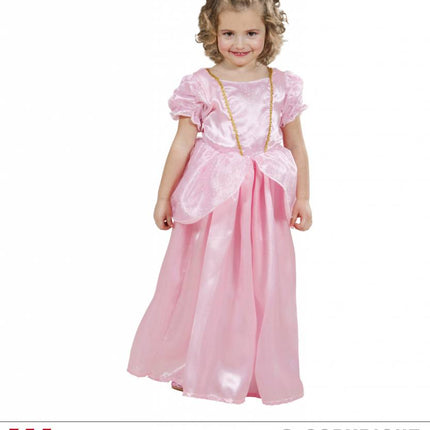 Feestbazaar Prinsessenjurkje roze Fiona
