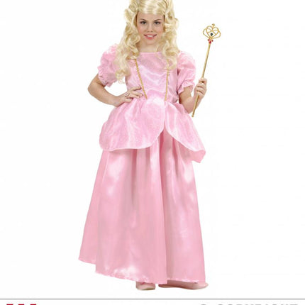 Feestbazaar Prinsessenjurkje roze Fiona
