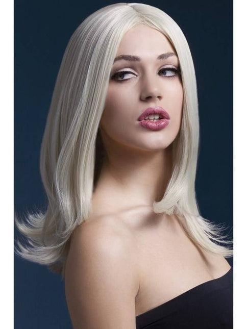 Feestbazaar Professionele pruik blond Sophia
