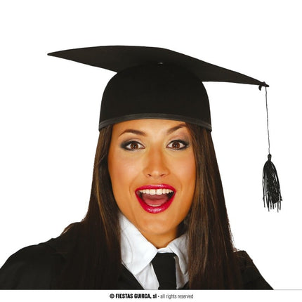 Feestbazaar Professorkap met kwast