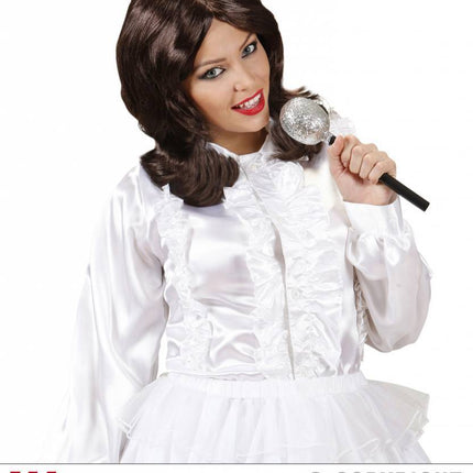 Feestbazaar Pruik 70's Popster Annafrida