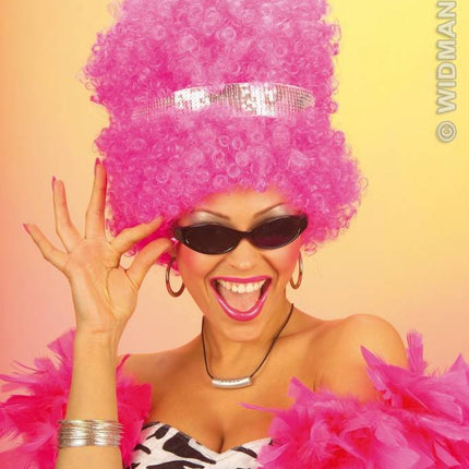 Feestbazaar Pruik 80's disco ster