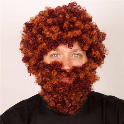 Feestbazaar Pruik + Baard Schot