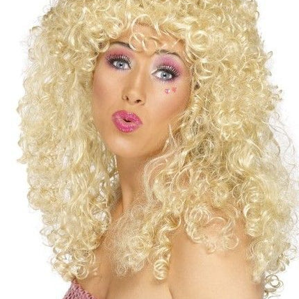Feestbazaar Pruik Boogie Babe blond