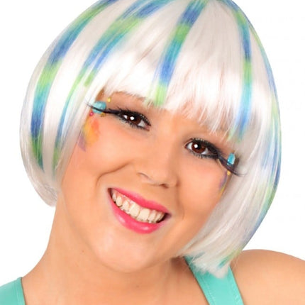 Feestbazaar Pruik dip dye Carol