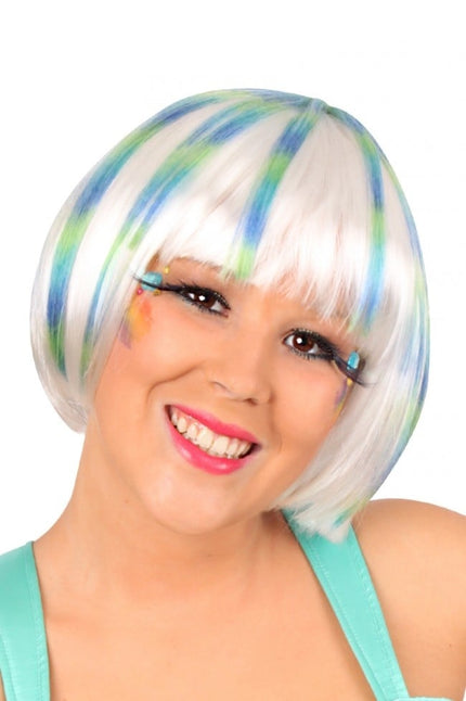 Feestbazaar Pruik dip dye Carol