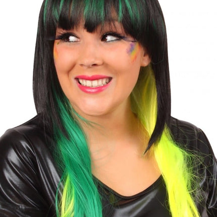 Feestbazaar Pruik dip dye Valerie