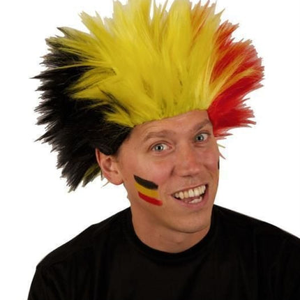 Feestbazaar Pruik electric shock Belgie
