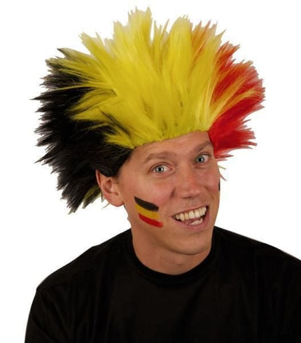 Feestbazaar Pruik electric shock Belgie