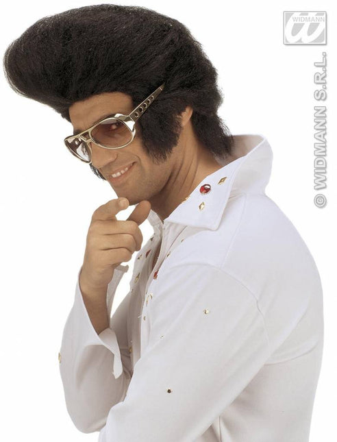 Feestbazaar Pruik Elvis jumbo