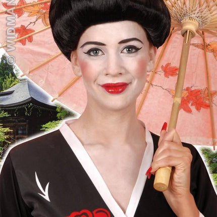 Feestbazaar Pruik Geisha