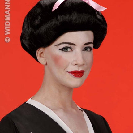 Feestbazaar Pruik Geisha