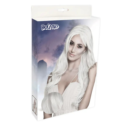 Feestbazaar Pruik Ghost Princess Wit