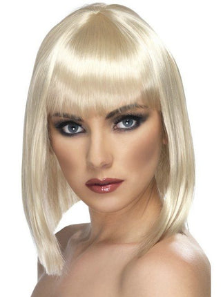 Feestbazaar Pruik Glam kort blond