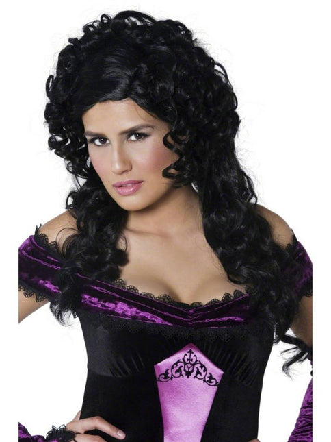 Feestbazaar Pruik Gothic Countess
