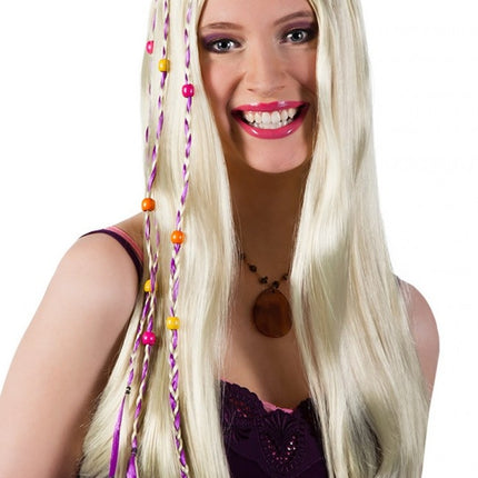 Feestbazaar Pruik happy girl blond
