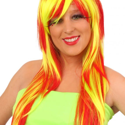 Feestbazaar Pruik Lola lang haar