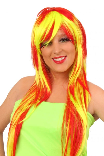 Feestbazaar Pruik Lola lang haar
