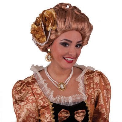 Feestbazaar Pruik Marie Antoinette