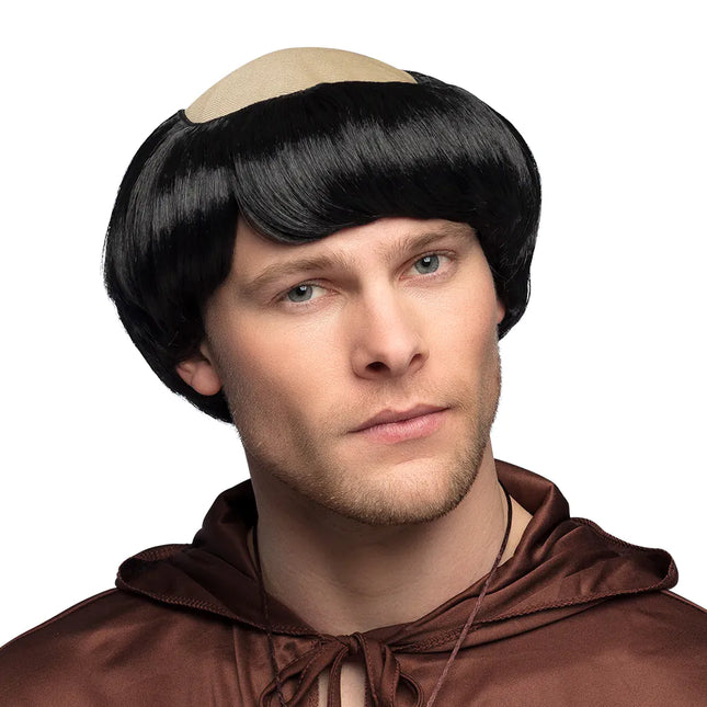 Feestbazaar Pruik monnik Benedict
