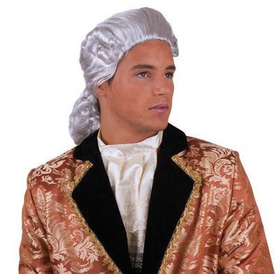 Feestbazaar Pruik Mozart