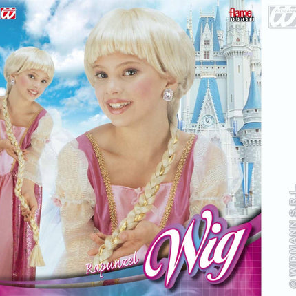 Feestbazaar Pruik Rapunzel kind