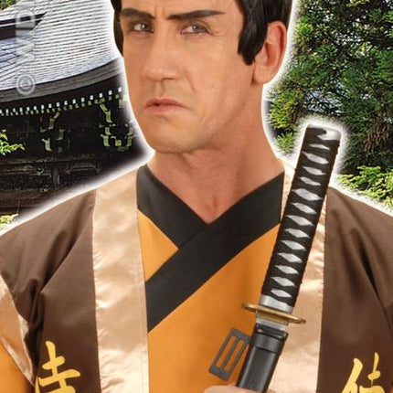 Feestbazaar Pruik Samurai kort