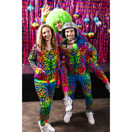 Feestbazaar Pruik Sugar Neongroen